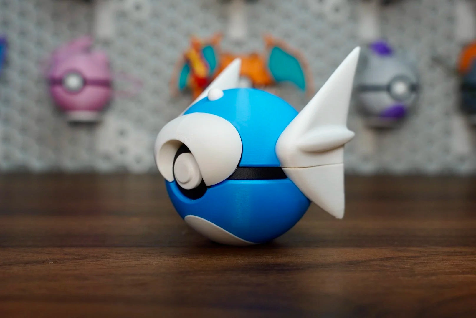 Pokémon-Inspired 3D Printed Poké Ball – Dratini