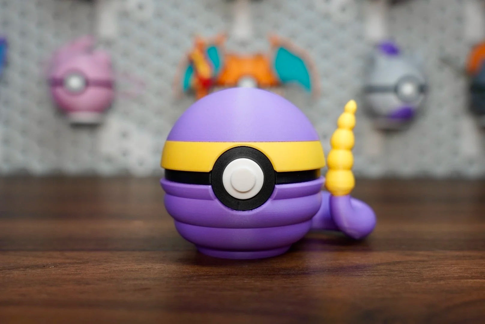 Pokémon-Inspired 3D Printed Poké Ball – Ekans
