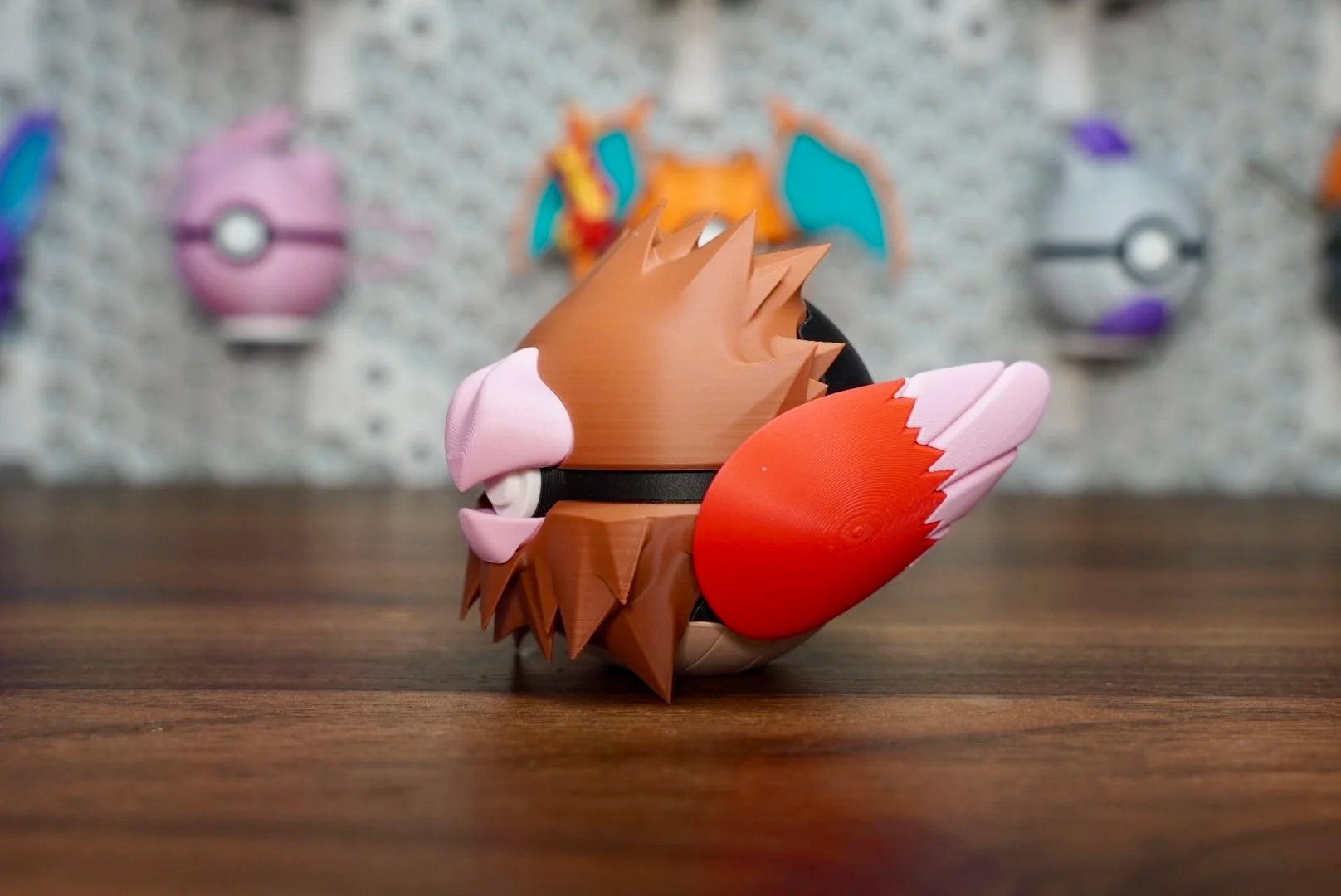 Pokémon-Inspired 3D Printed Poké Ball – Spearow