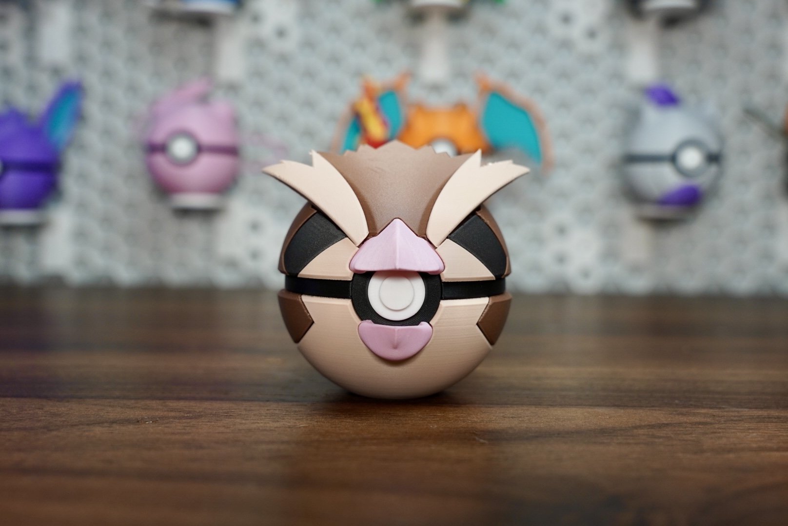 Pokémon-Inspired 3D Printed Poké Ball – Pidgey