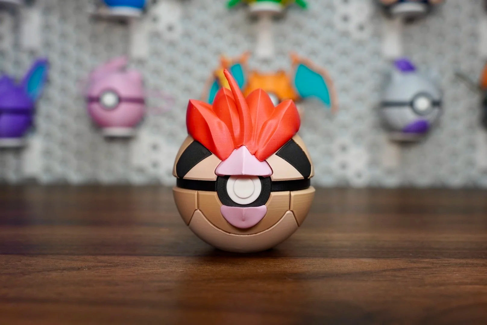 Pokémon-Inspired 3D Printed Poké Ball – Pidgeotto