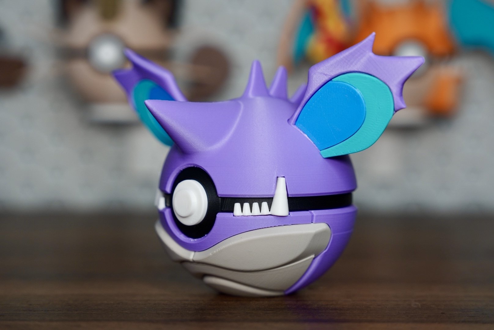 Pokémon-Inspired 3D Printed Poké Ball – Nidoking