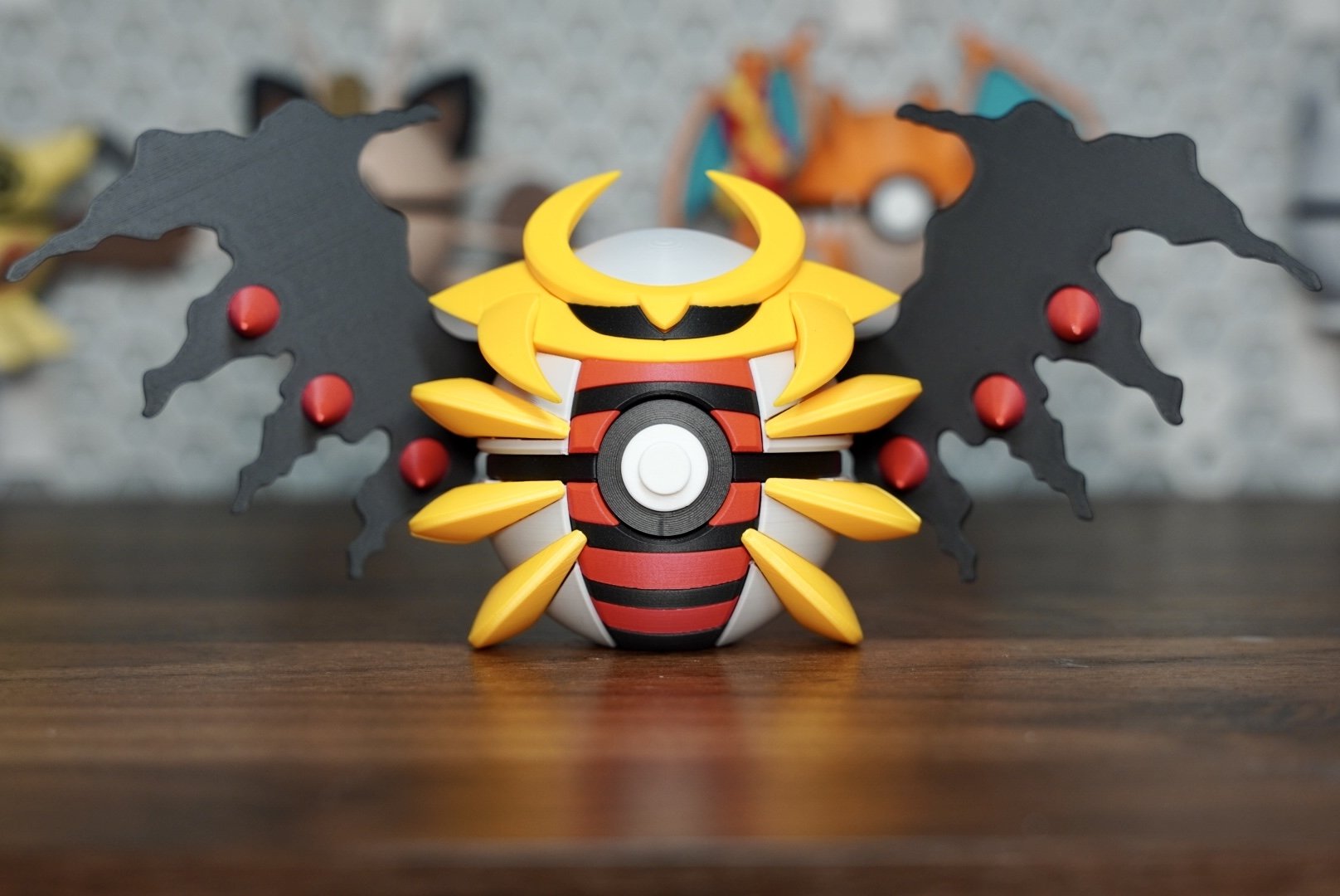Pokémon-Inspired 3D Printed Poké Ball – Giratina