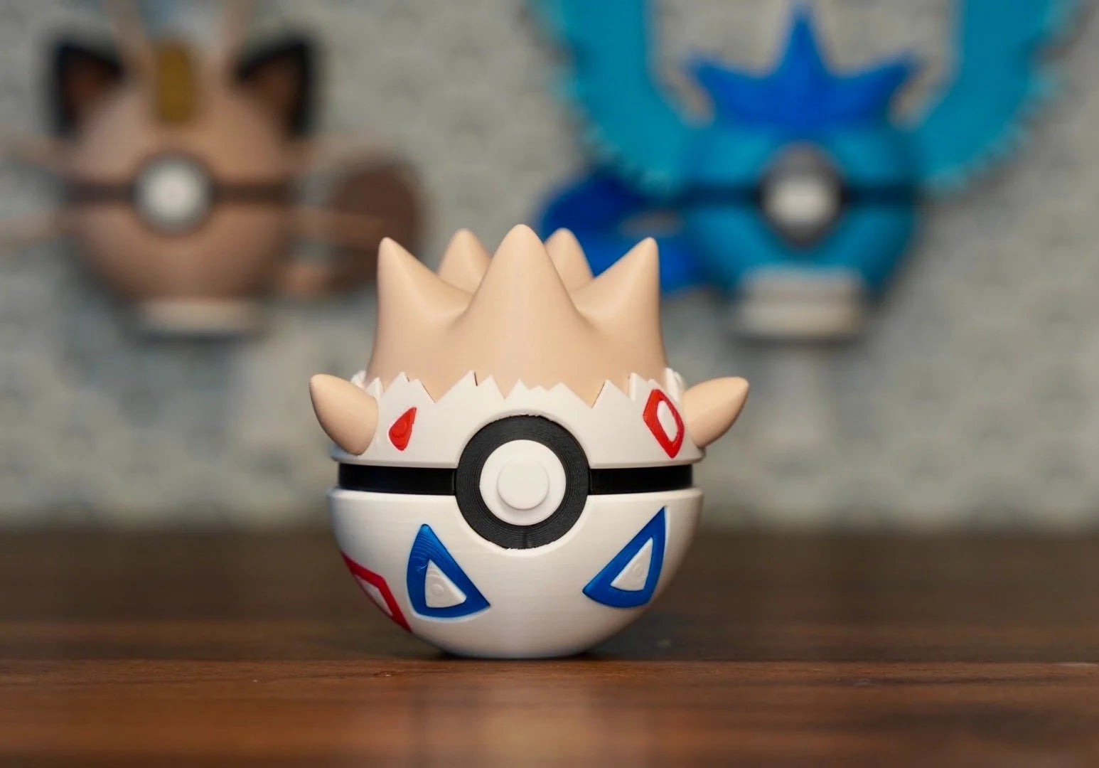 Pokémon-Inspired 3D Printed Poké Ball – Togepi