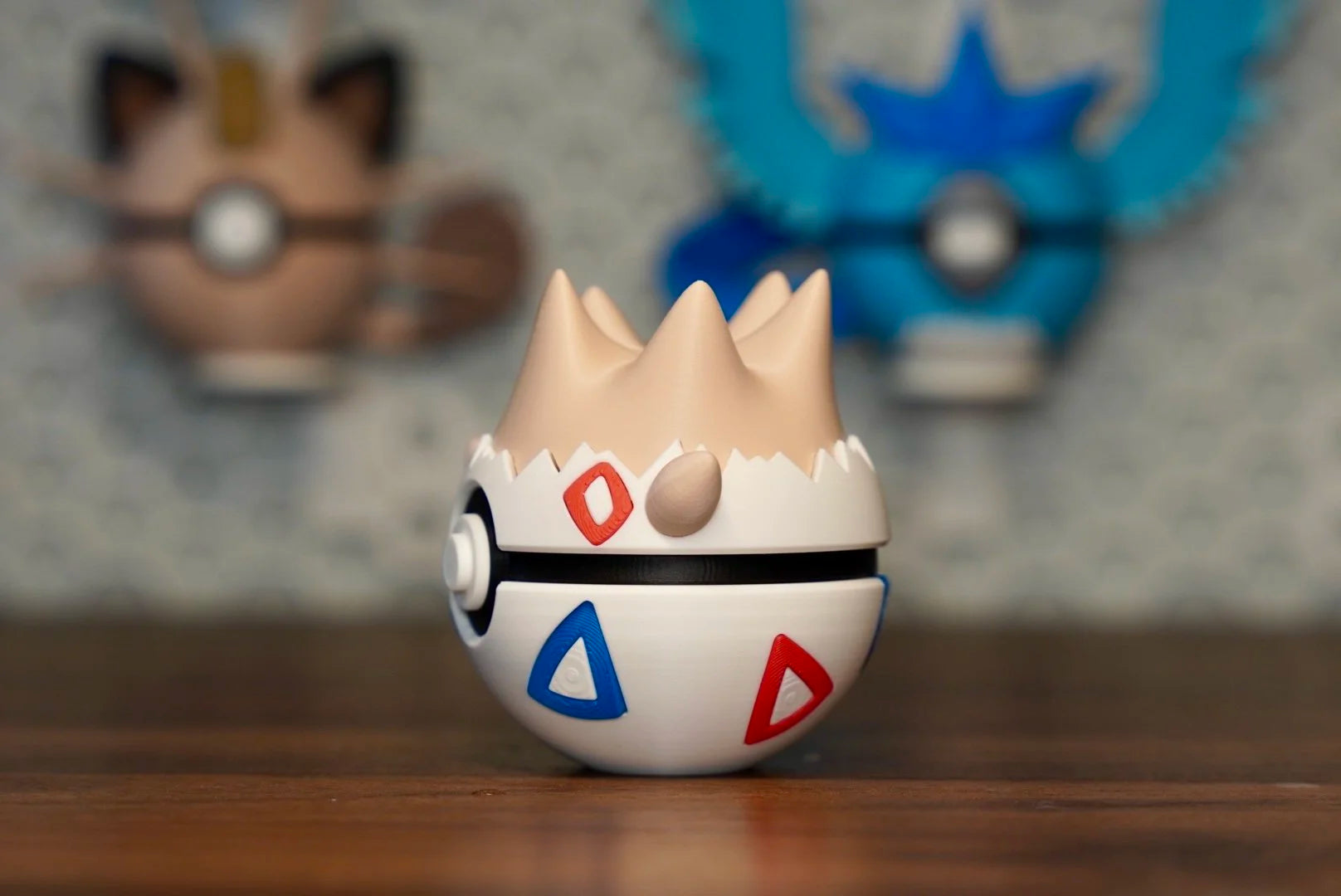 Pokémon-Inspired 3D Printed Poké Ball – Togepi