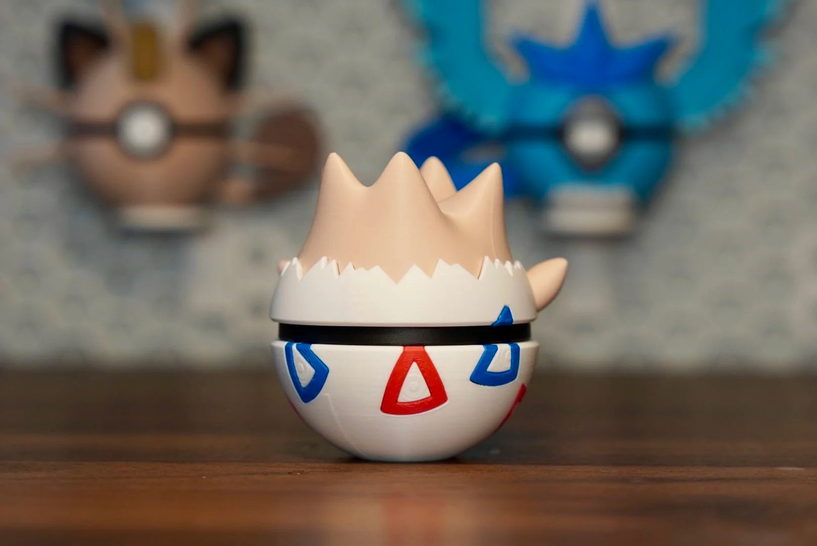 Pokémon-Inspired 3D Printed Poké Ball – Togepi