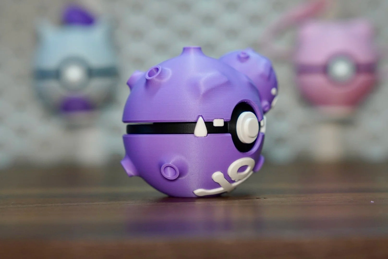 Pokémon-Inspired 3D Printed Poké Ball – Weezing