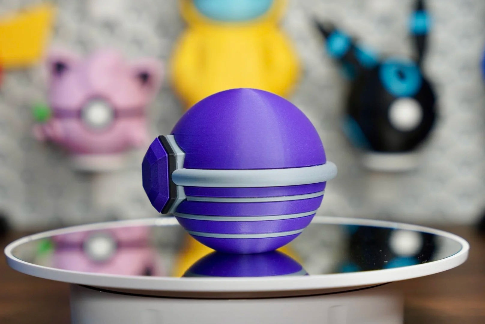 Tera Orb Inspired Pokéball | 3D Printed Pokémon Collectible Display