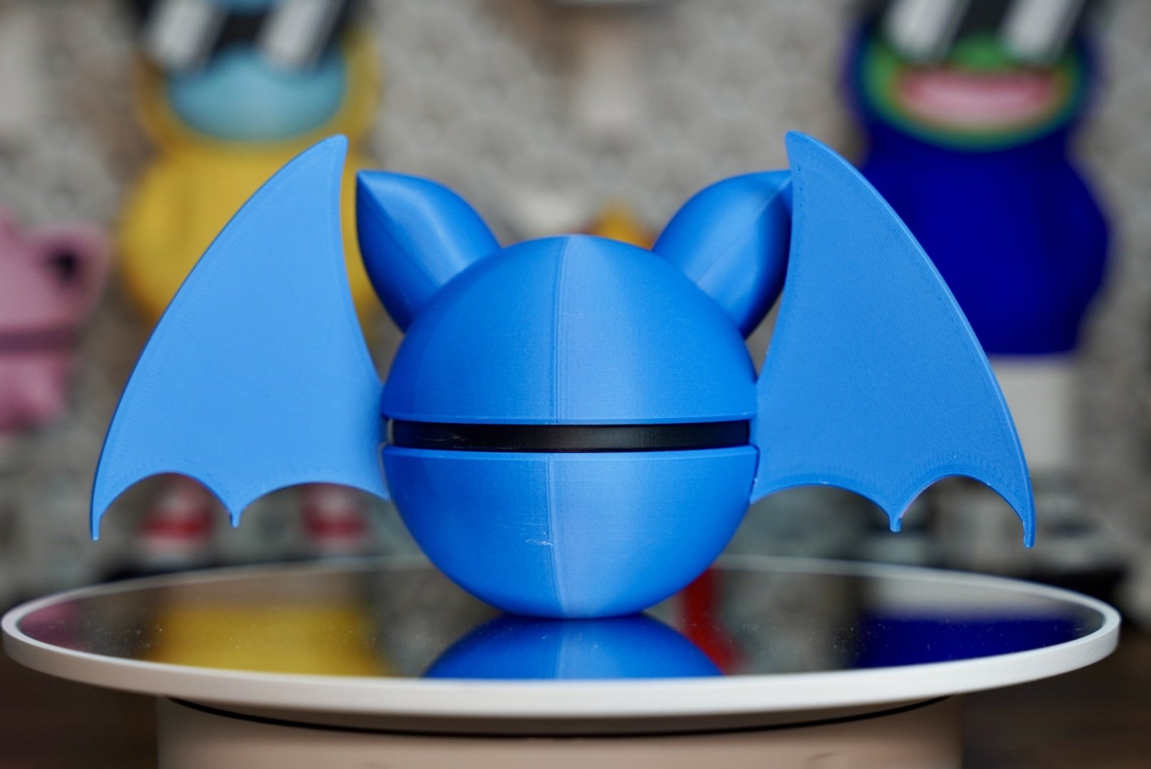 Pokémon-Inspired 3D Printed Poké Ball – Zubat
