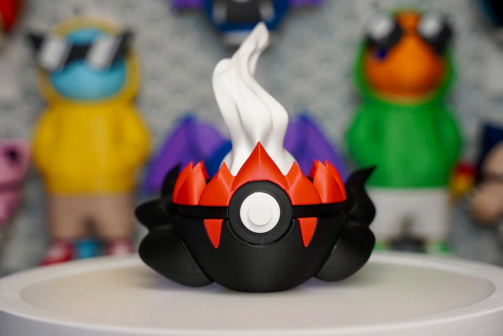 Pokémon-Inspired 3D Printed Poké Ball – Darkrai