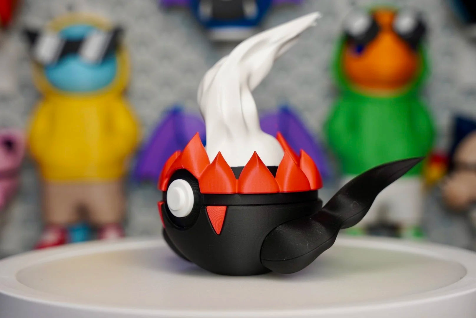 Pokémon-Inspired 3D Printed Poké Ball – Darkrai