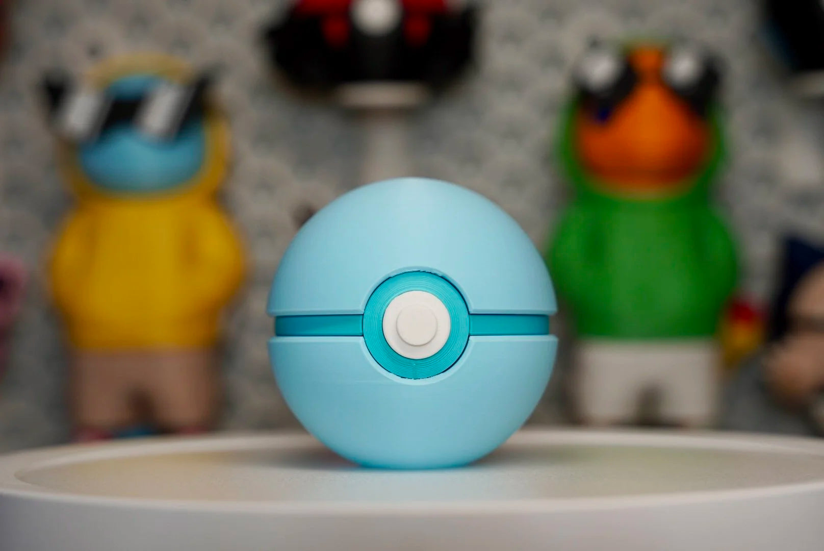 Strange Ball Poké Ball Replica – 3D Printed Pokémon Display Prop