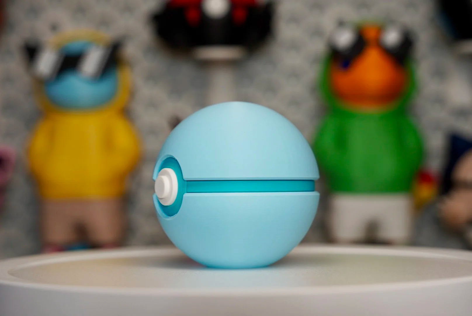 Strange Ball Poké Ball Replica – 3D Printed Pokémon Display Prop