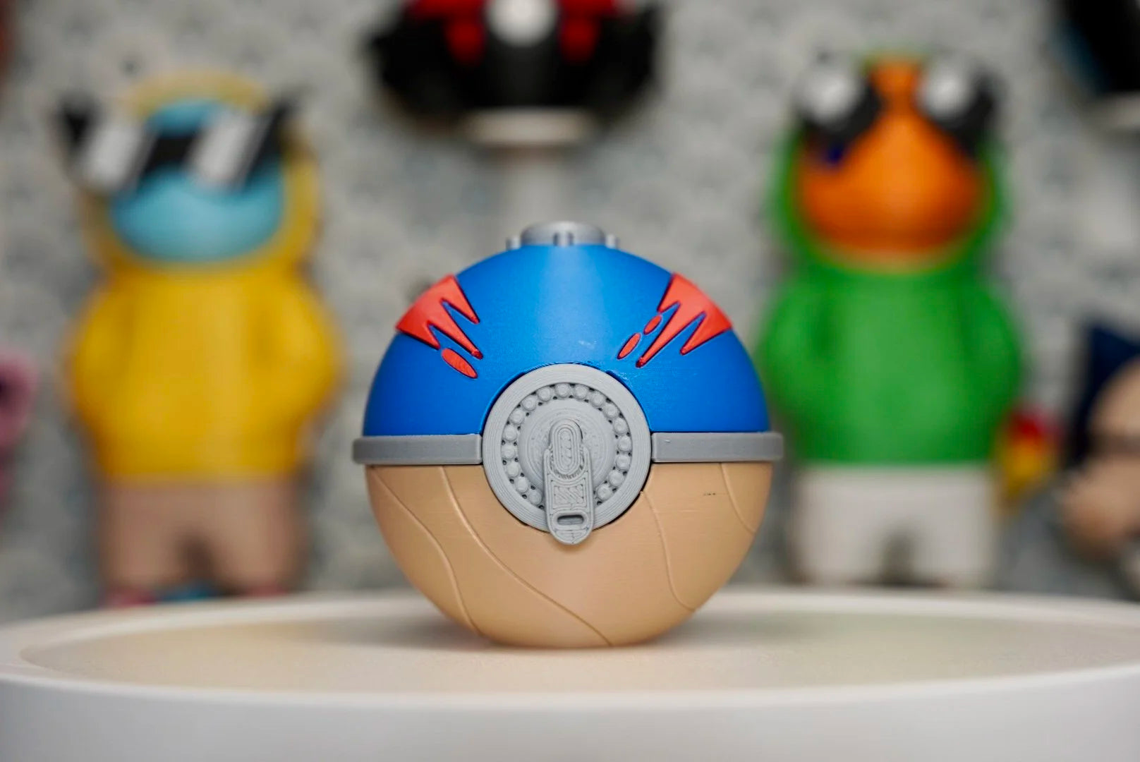 Hisui Great Ball Replica – 3D Printed Pokémon Display Prop