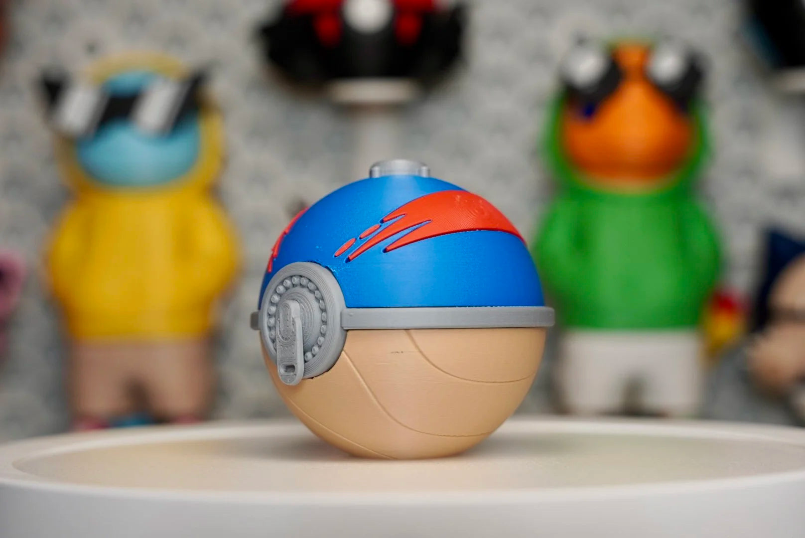 Hisui Great Ball Replica – 3D Printed Pokémon Display Prop