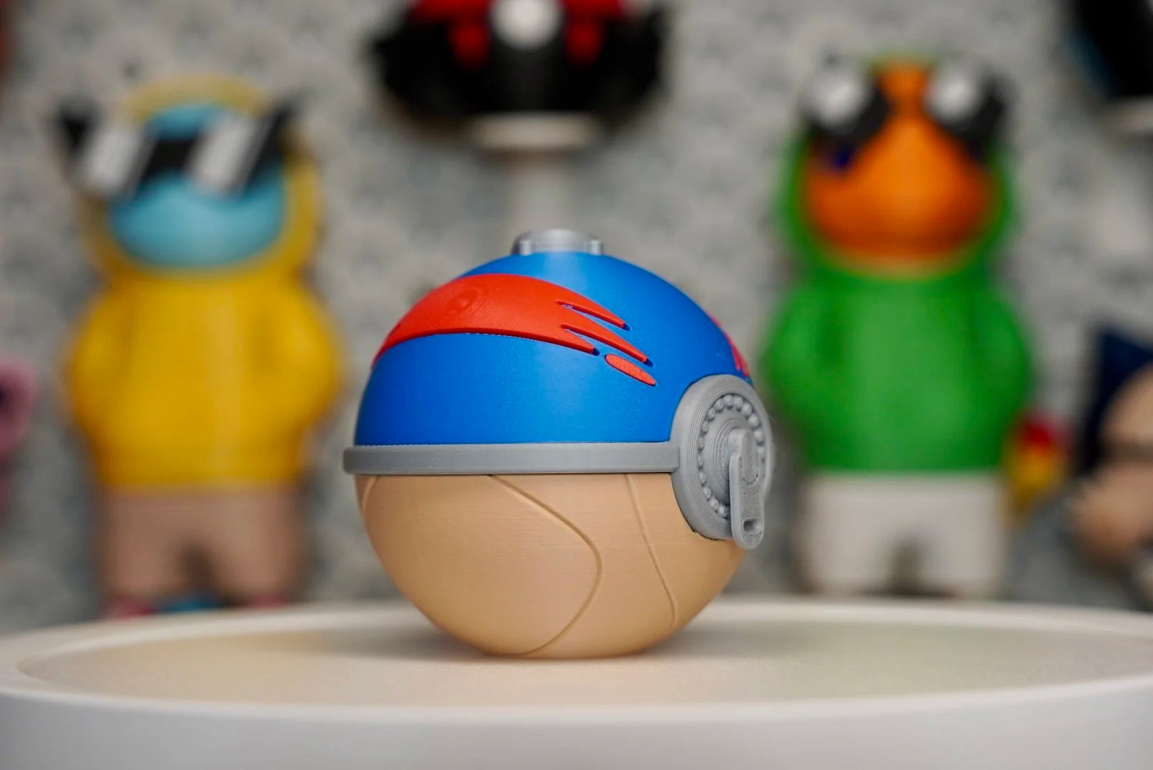 Hisui Great Ball Replica – 3D Printed Pokémon Display Prop