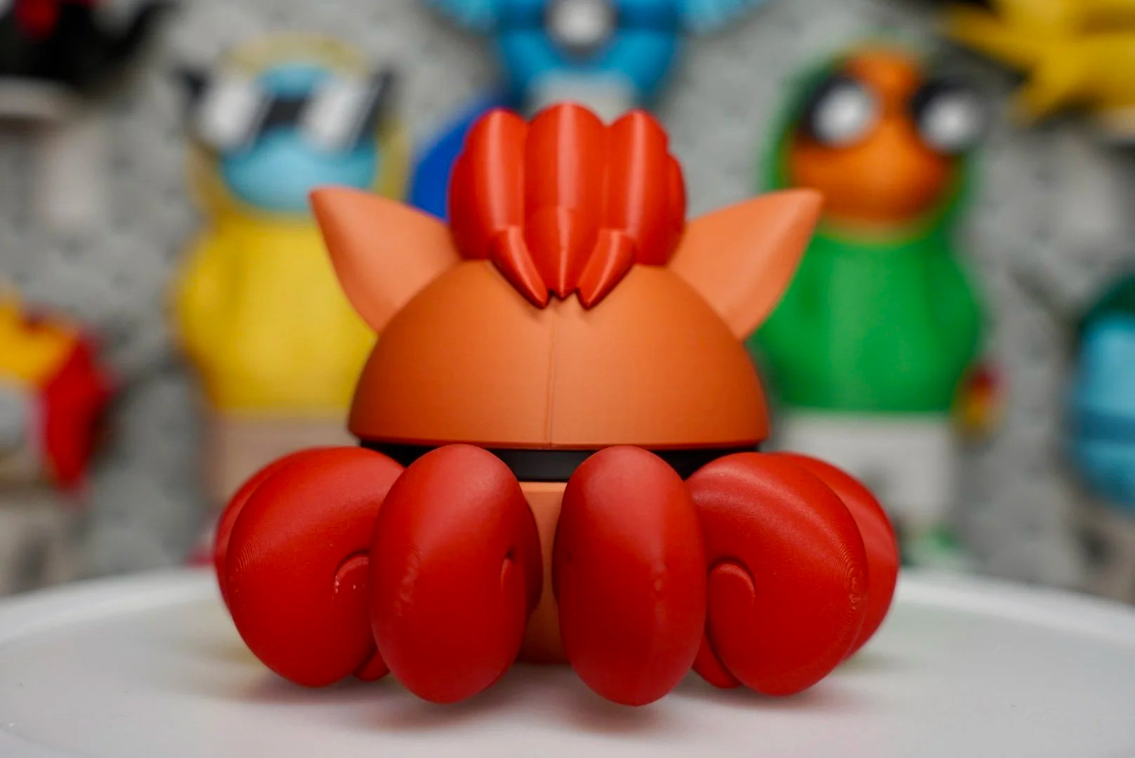 Vulpix Poké Ball – Premium 3D-Printed Collector Replica & Gift | Ready to Print 3D