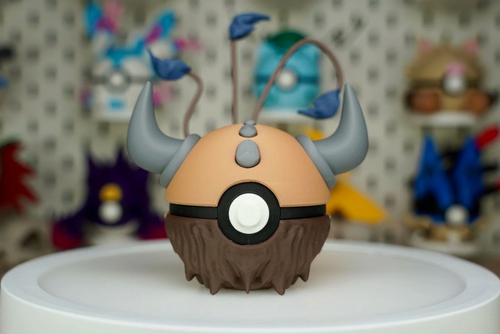 Pokémon-Inspired 3D Printed Poké Ball – Tauros