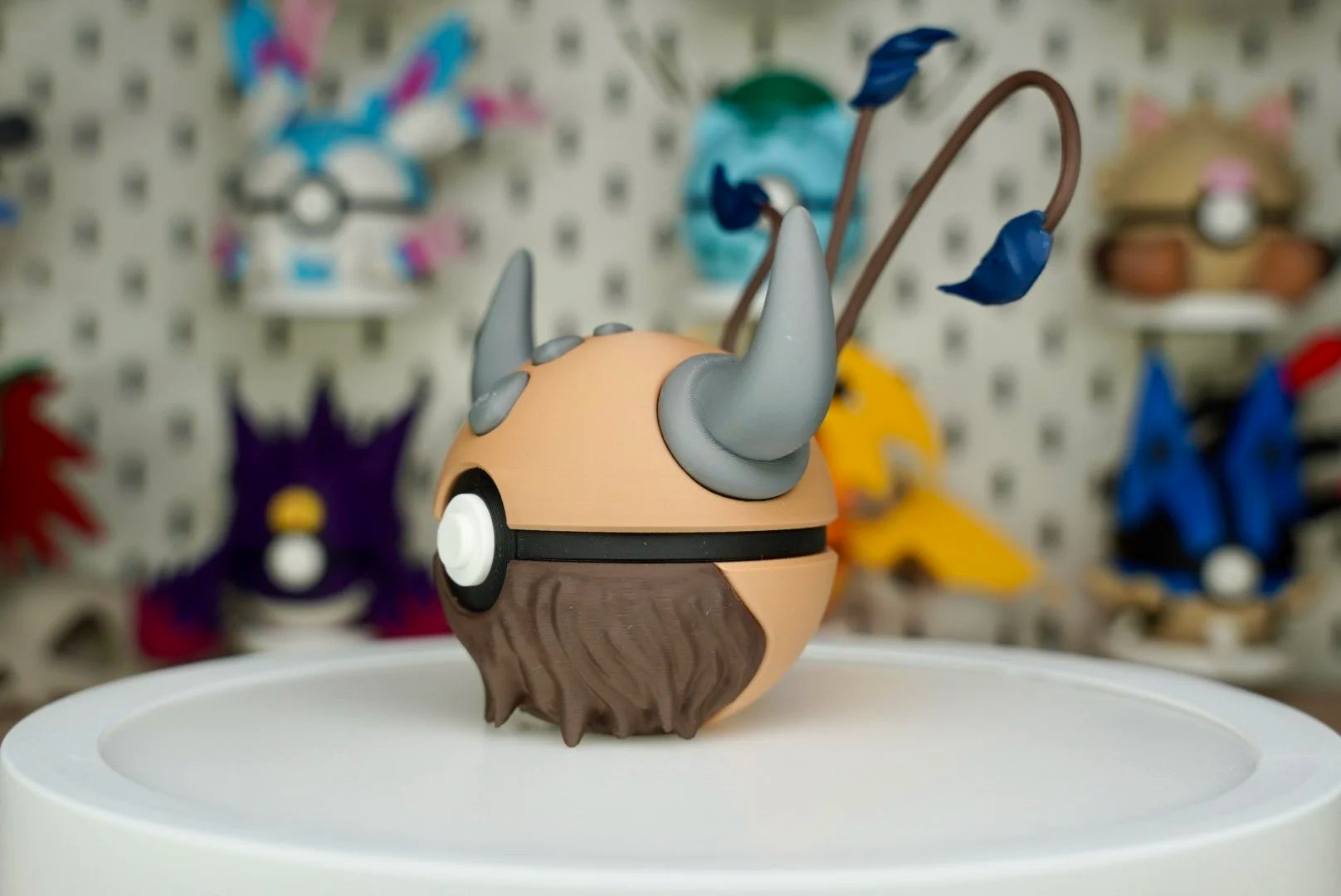 Pokémon-Inspired 3D Printed Poké Ball – Tauros