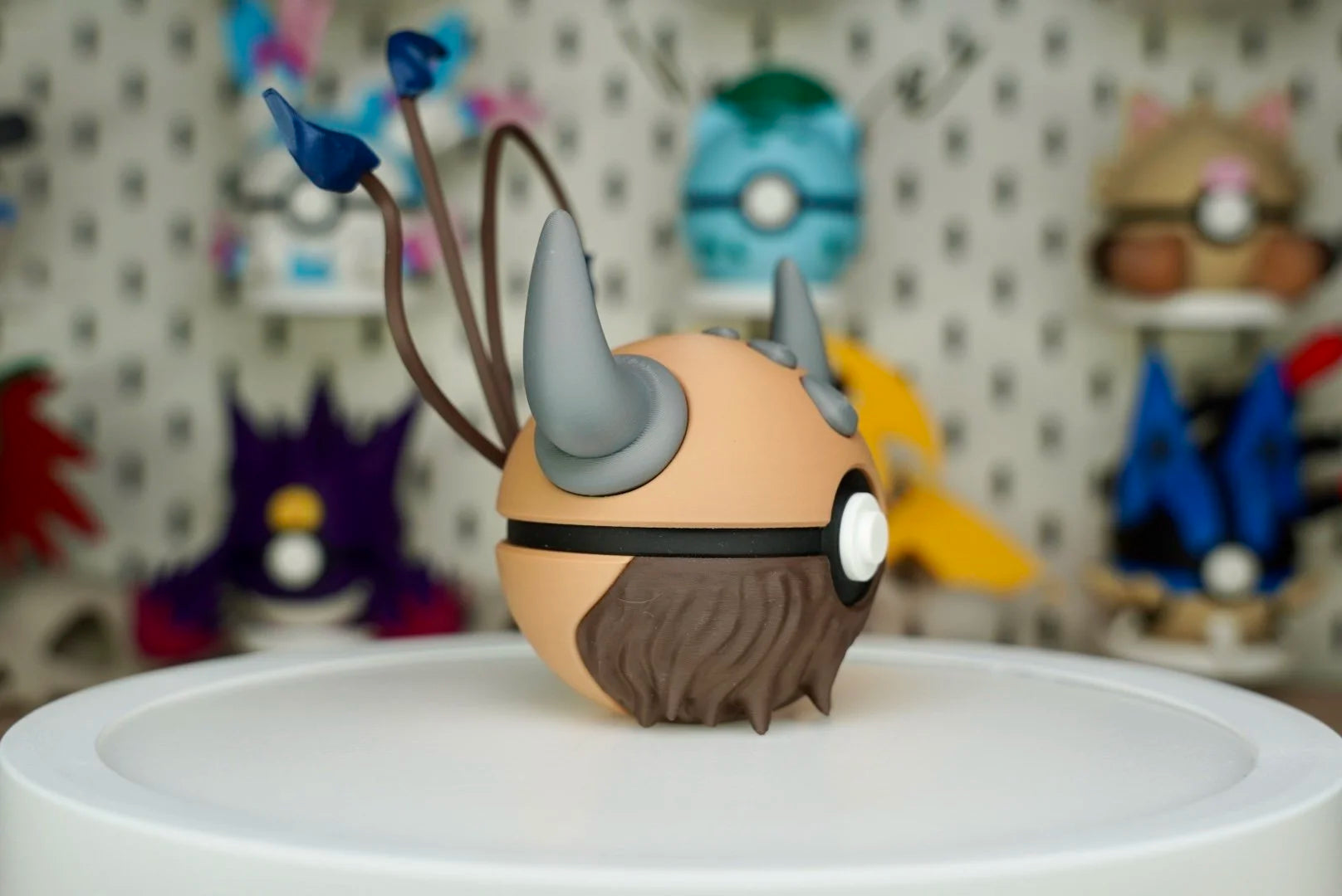 Pokémon-Inspired 3D Printed Poké Ball – Tauros