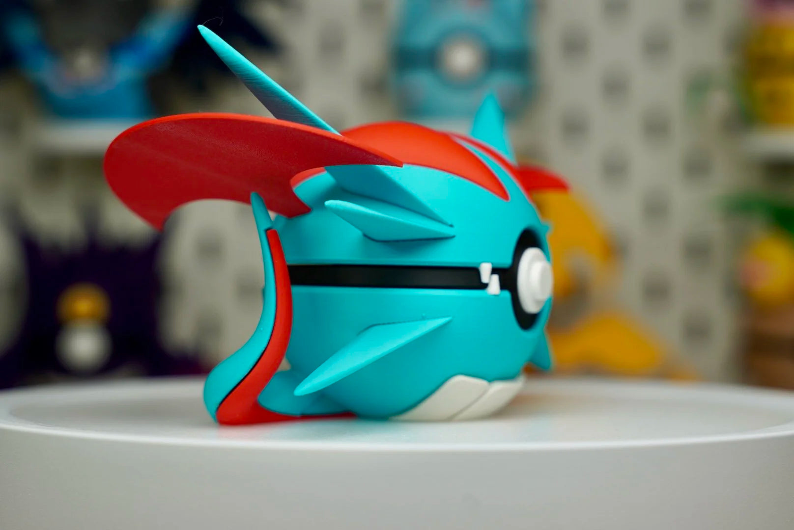Salamence Poké Ball – 3D Printed Pokemon Collectible Display