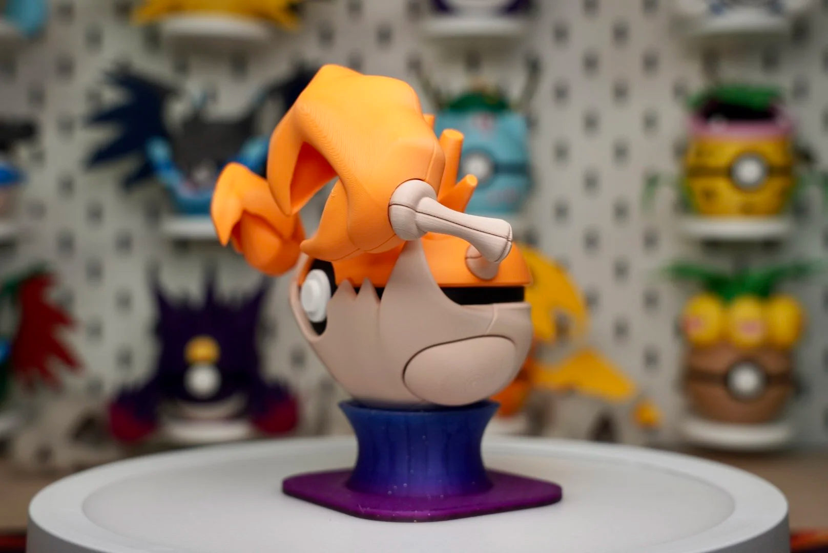 Kingler Poké Ball Replica – 3D Printed Pokémon Display Collectible