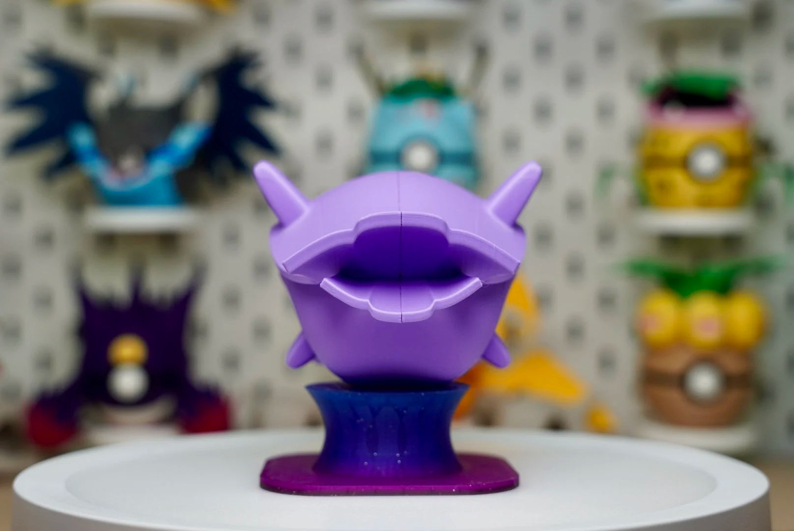 Shellder Poké Ball Replica – 3D Printed Pokémon Display Collectible