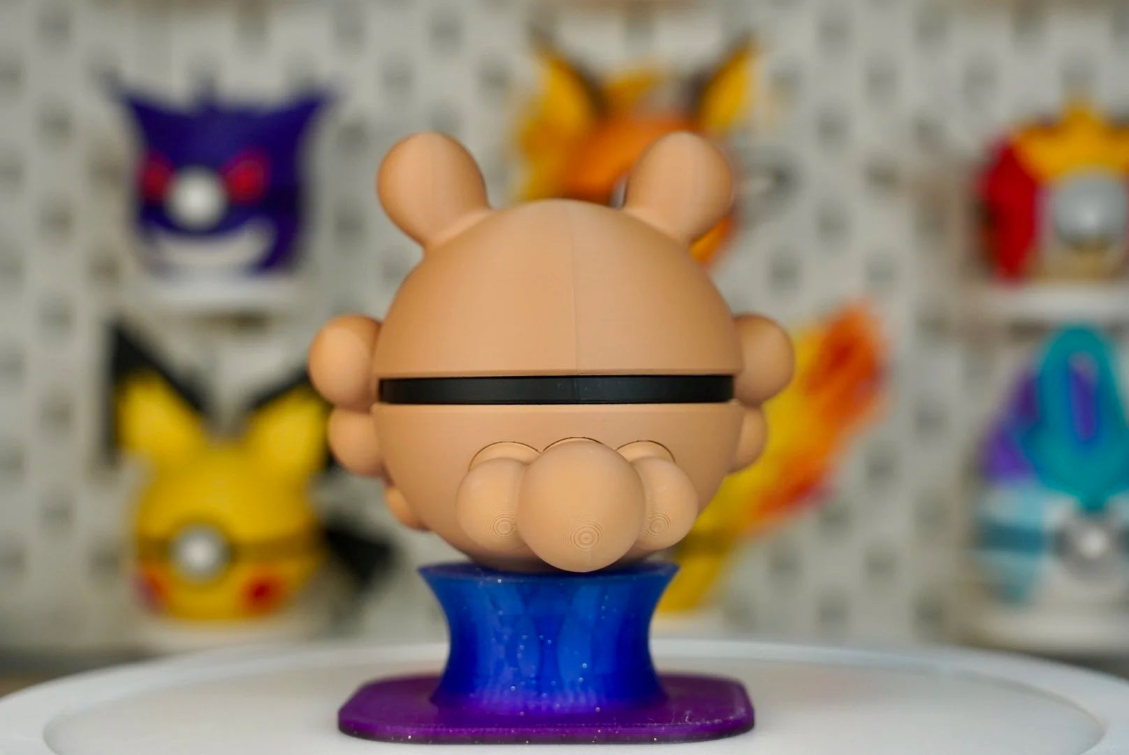 Pokémon-Inspired 3D Printed Poké Ball – Bidoof