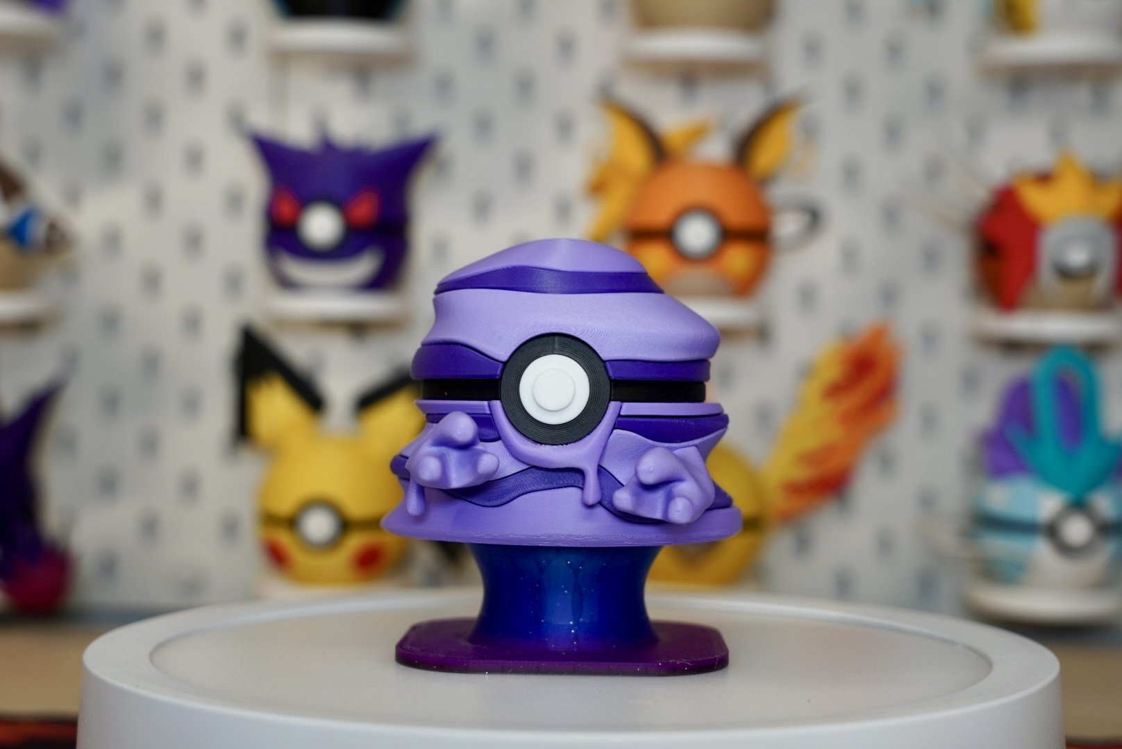 Pokémon-Inspired 3D Printed Poké Ball – Grimer
