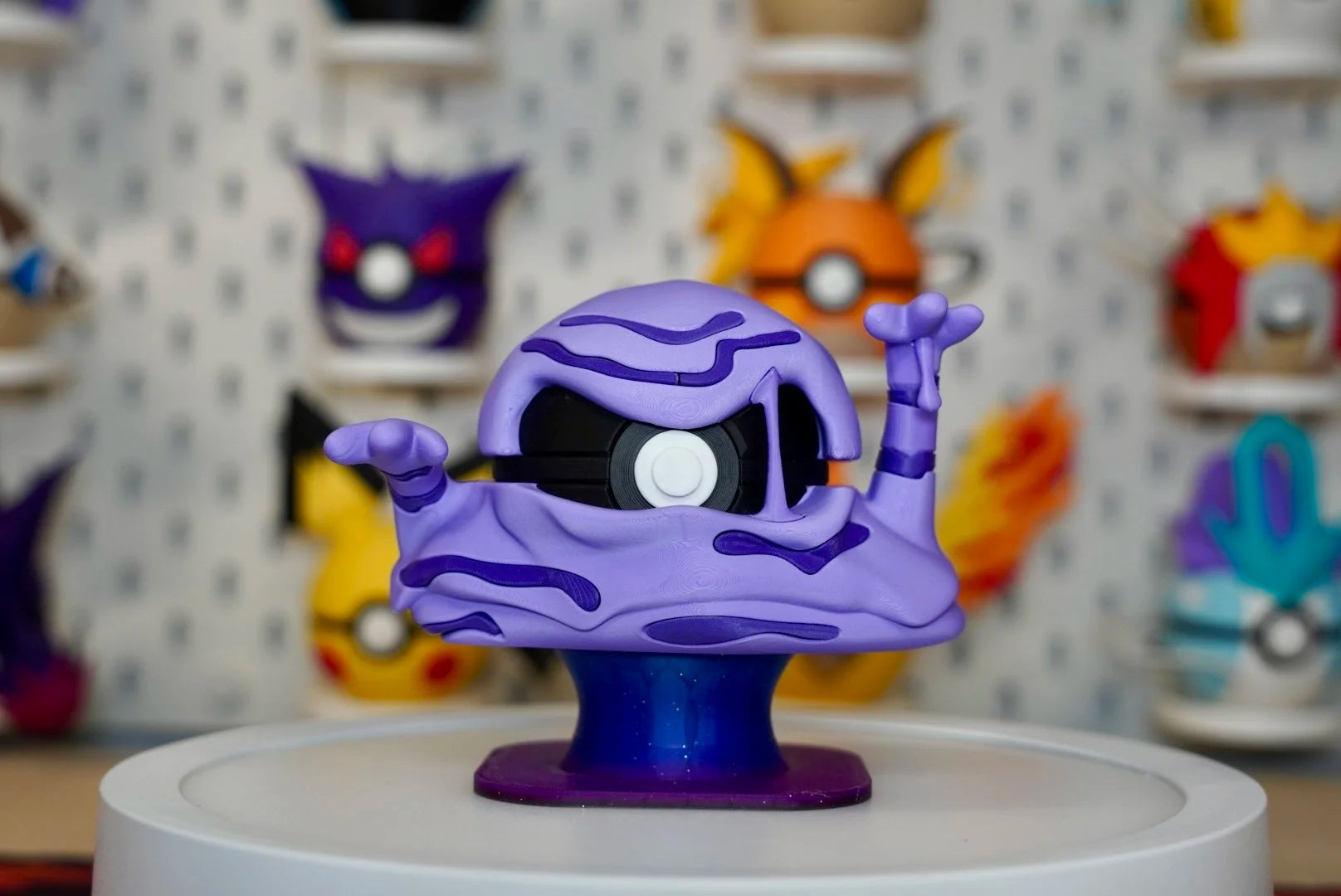 Pokémon-Inspired 3D Printed Poké Ball – Muk