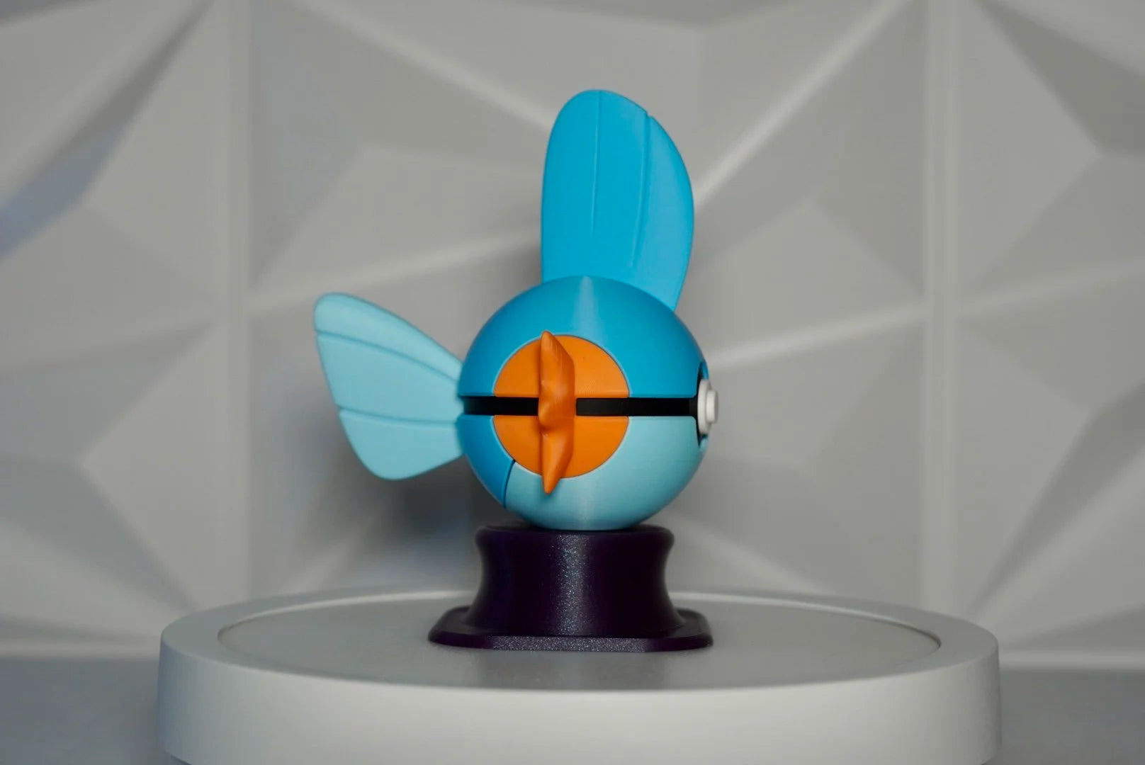 Pokémon-Inspired 3D Printed Poké Ball –  Mudkip