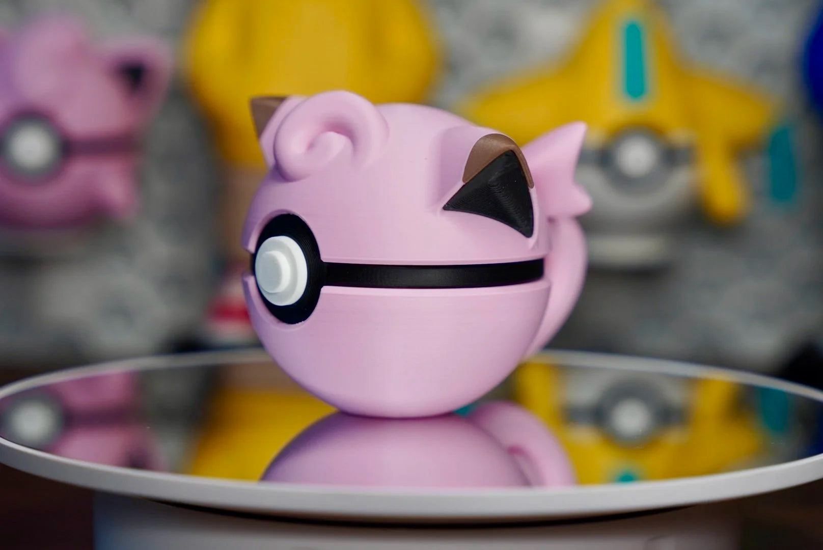 Pokémon-Inspired 3D Printed Poké Ball – Clefairy