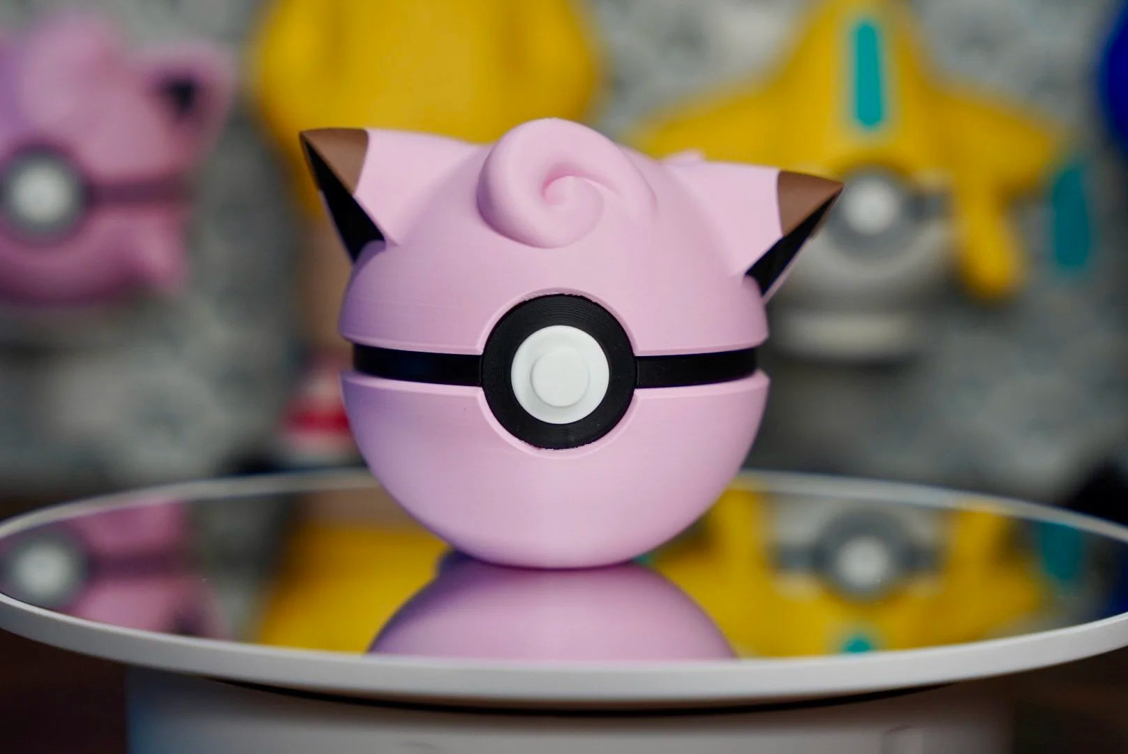 Pokémon-Inspired 3D Printed Poké Ball – Clefairy