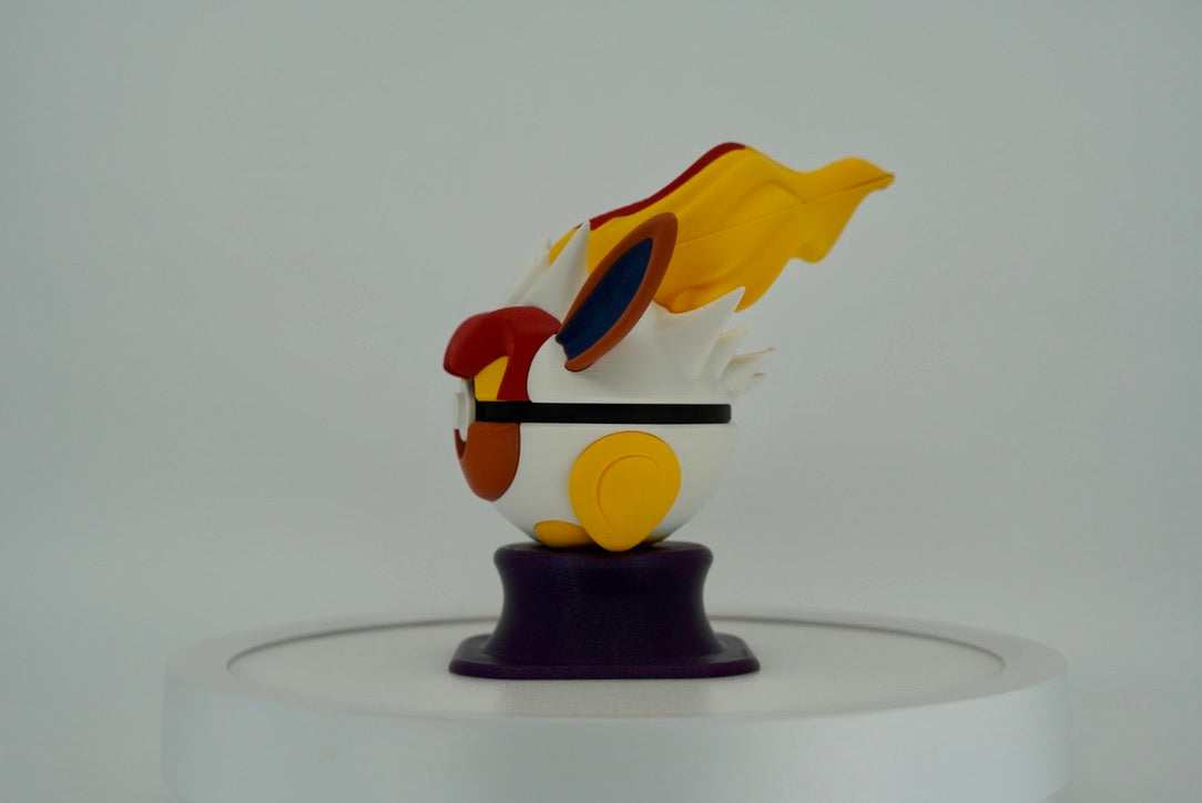Pokémon-Inspired 3D Printed Poké Ball – Infernape