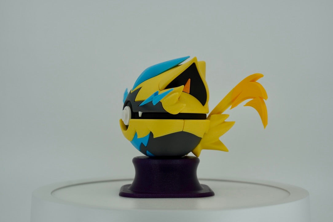 Pokémon-Inspired 3D Printed Poké Ball – Zeroara
