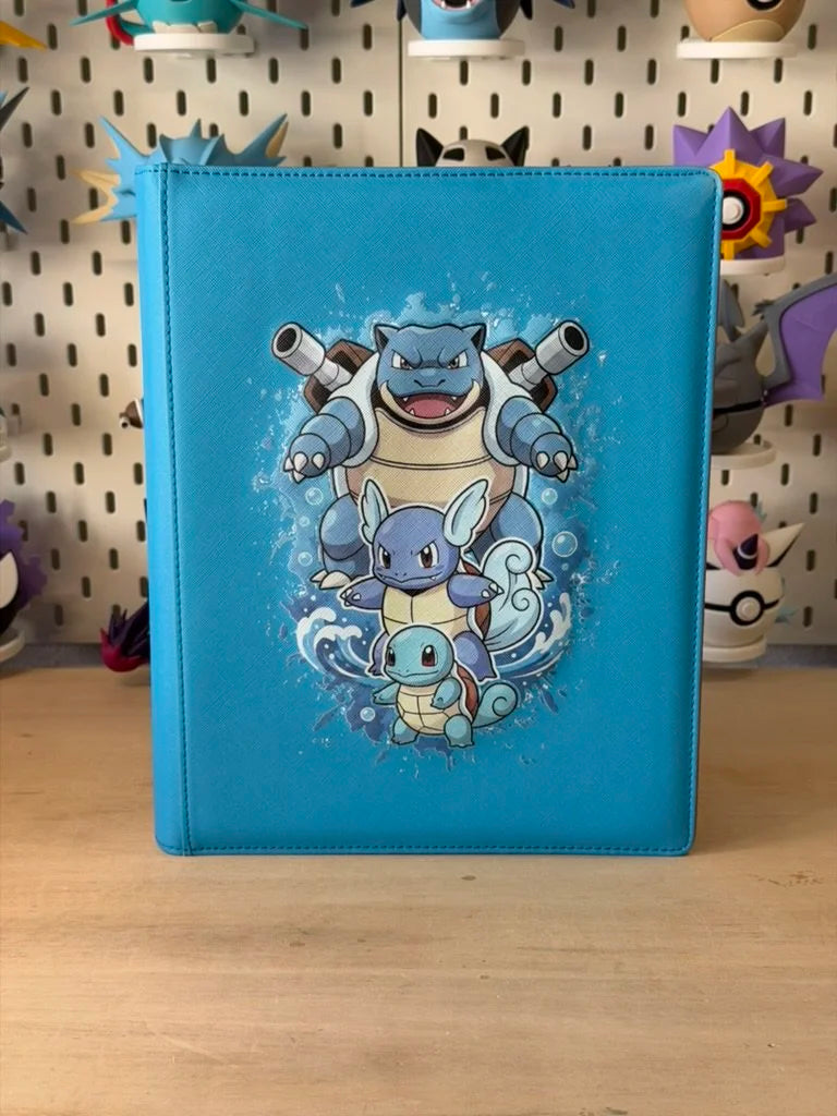Custom UV Printed Binder – Personalized Card Binder (Pokémon, Anime, Sports & More)