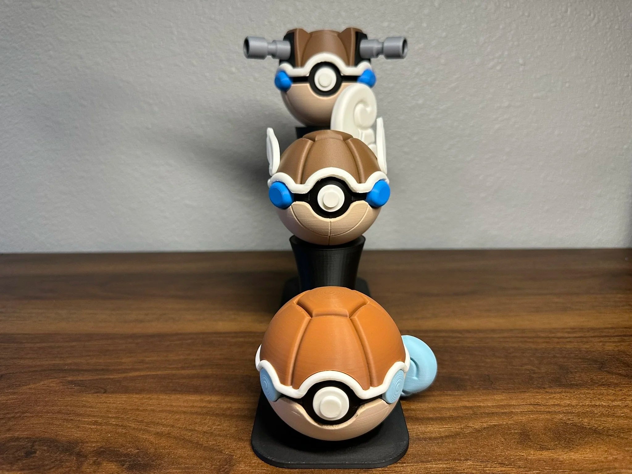 3-Tier Poké Ball Display Stand | 3D Printed Stand