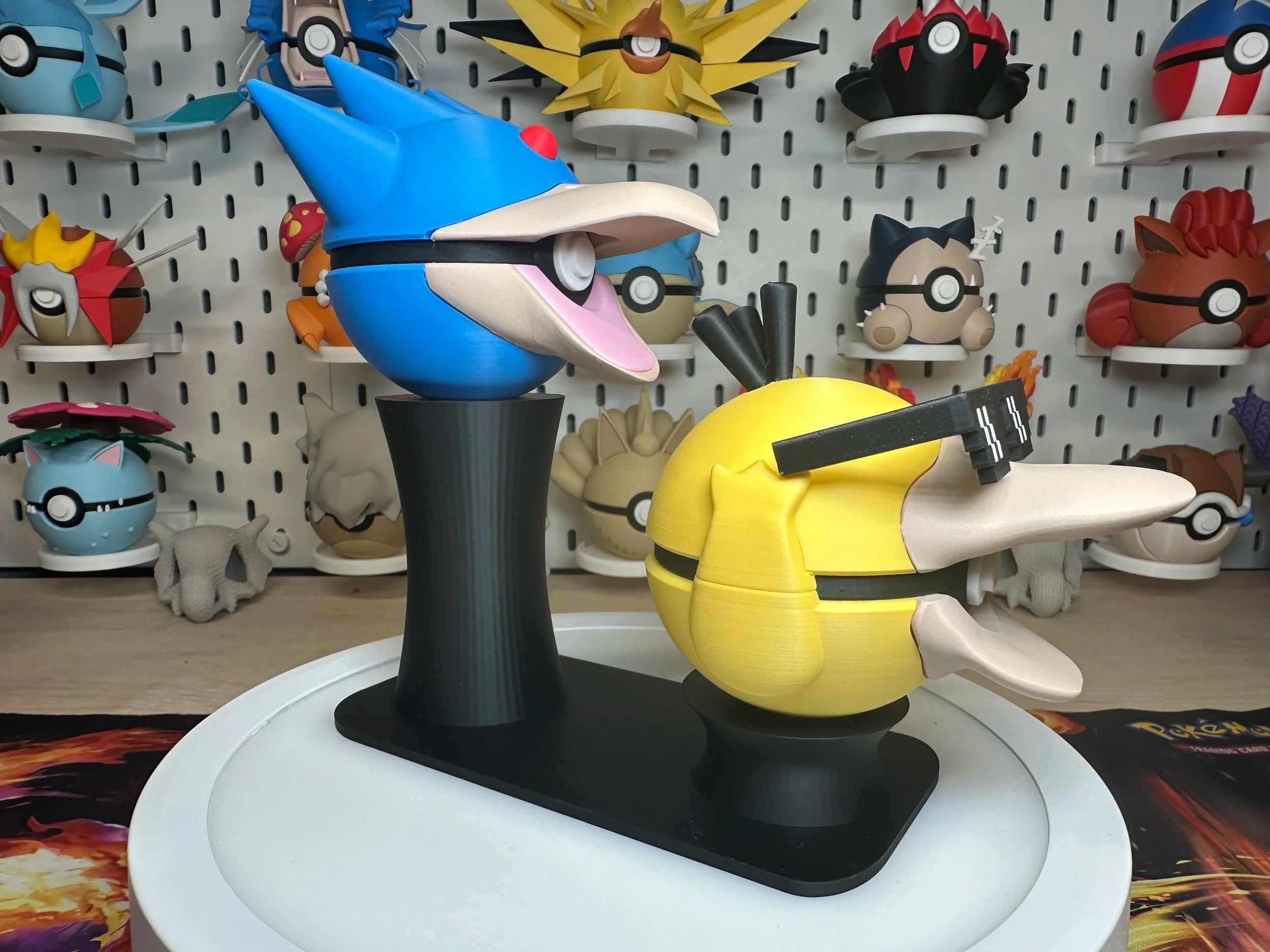 2-Tier Poké Ball Display Stand | Dual Poké Ball Holder | 3D Printed Pokémon Display (Stand Only)