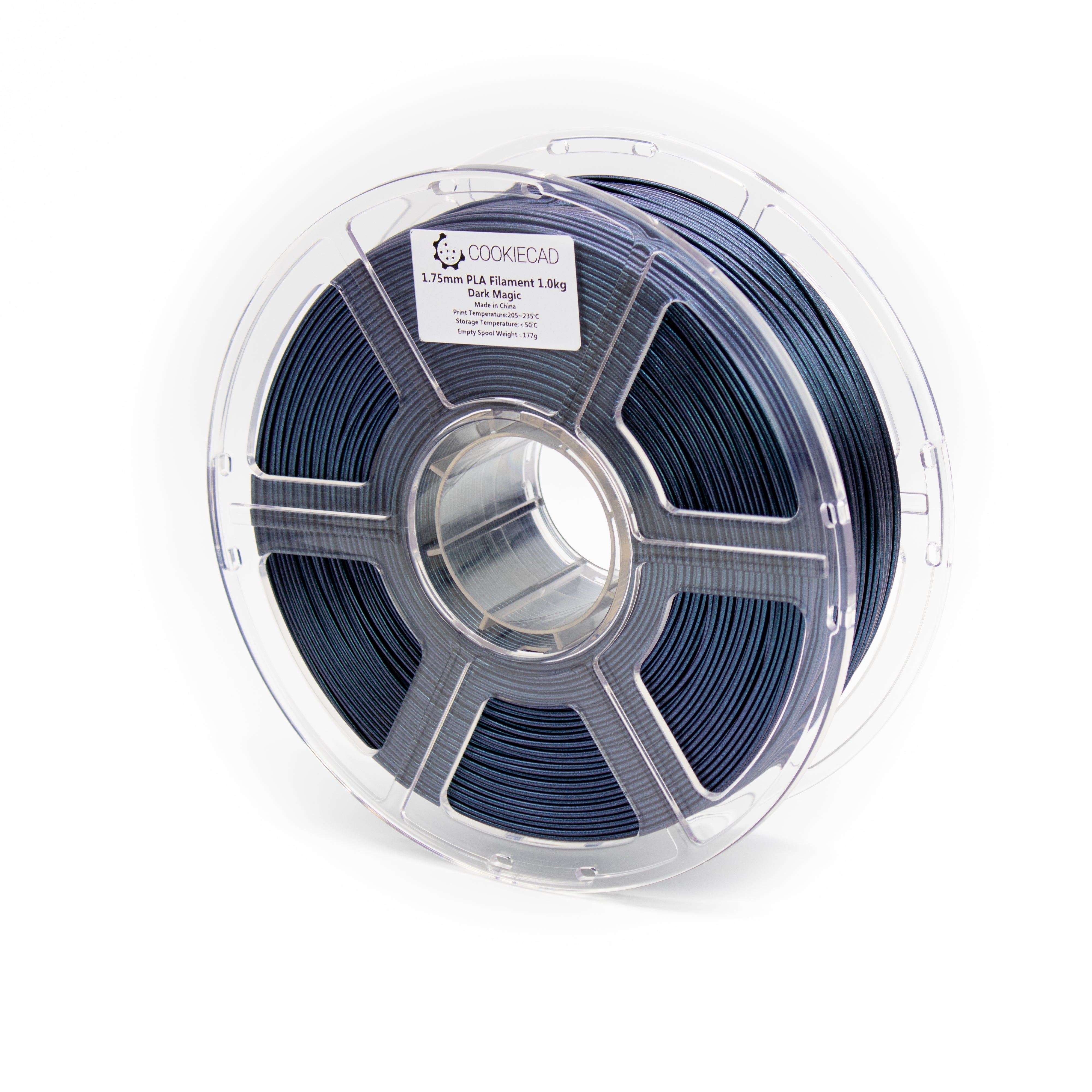 Dark Magic PLA Filament 1.75mm, 1kg