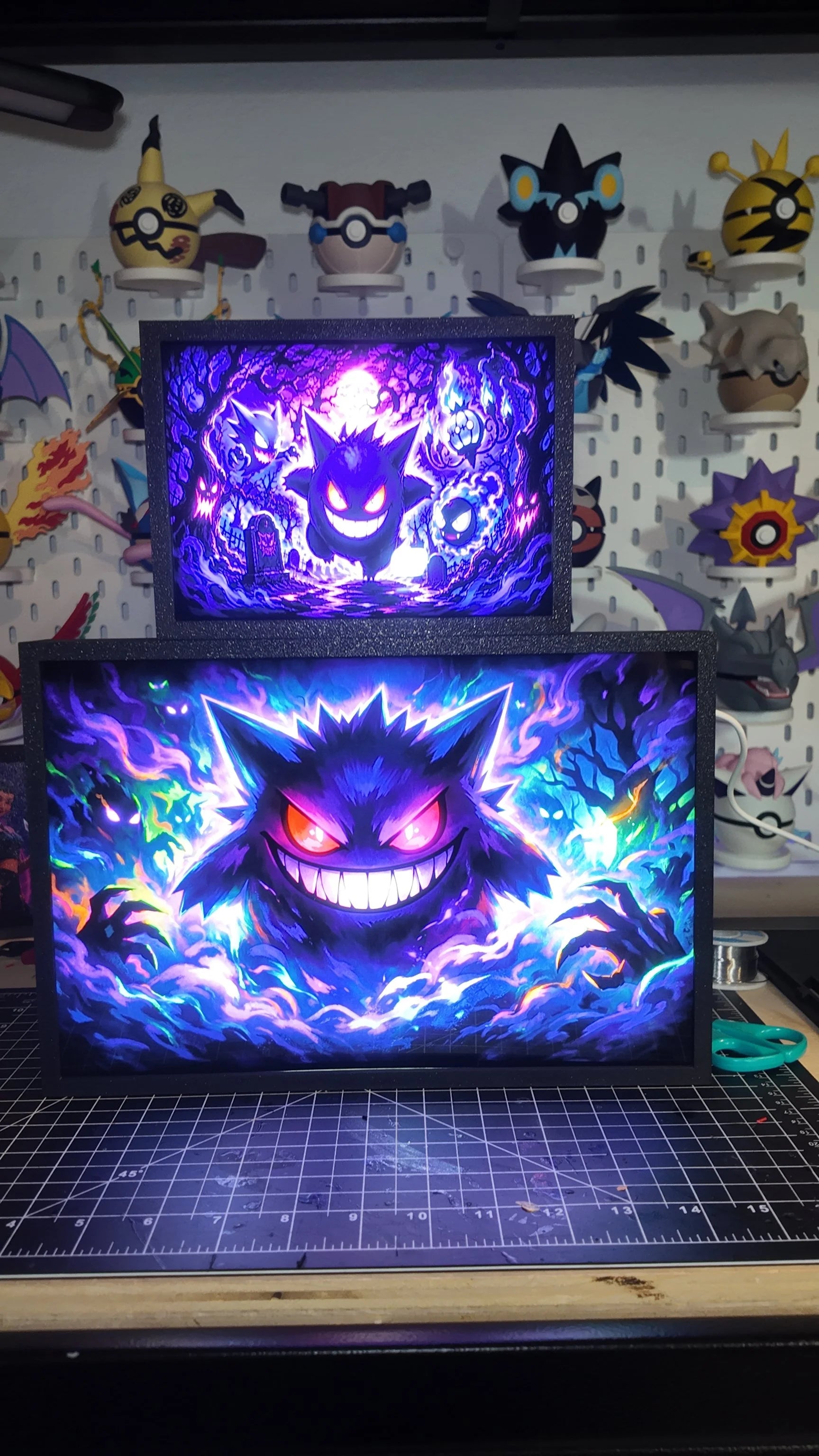 Custom LED Lightbox - Personalized UV Printed & 3D Printed Anime, Gaming, Movie & Photo Display - Custom Sizes Available