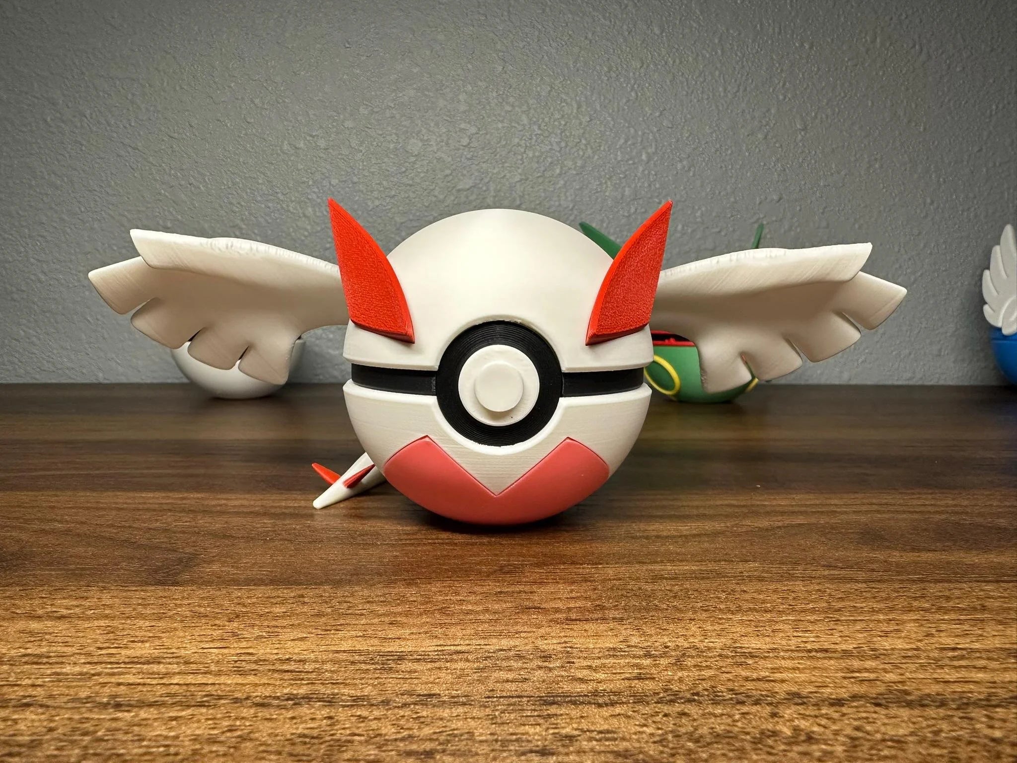Pokémon-Inspired 3D Printed Poké Ball – Lugia